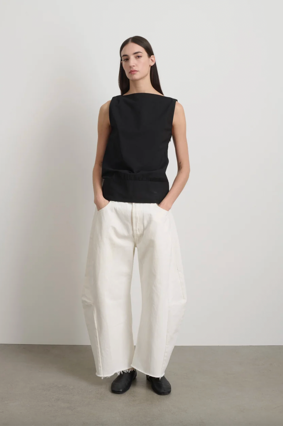 Shell Top, Black