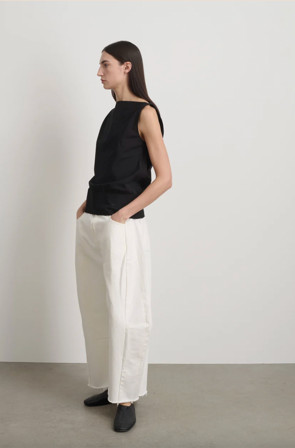 Shell Top, Black