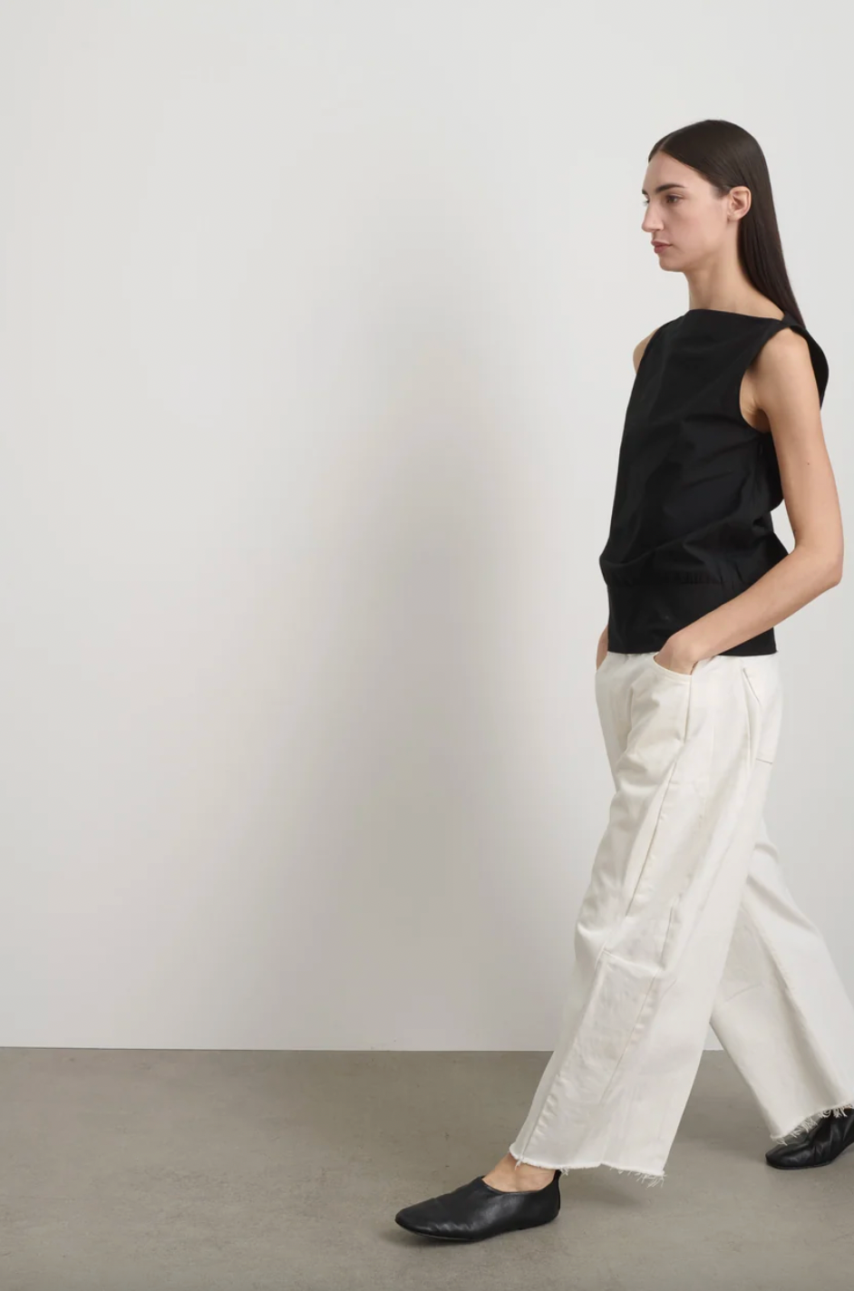 Shell Top, Black