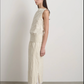Shell Top, Ecru