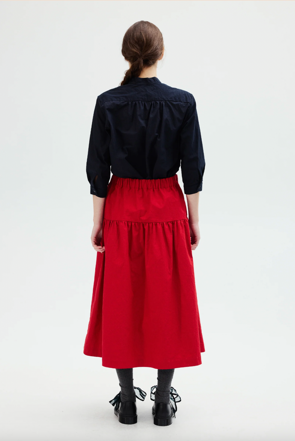Dolo Skirt, Crimson