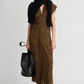 Monde Silk Bias Maxi Dress, Leo Floral Midnight