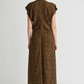 Monde Silk Bias Maxi Dress, Leo Floral Midnight