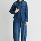 Anni Denim Button-Up, Bluey