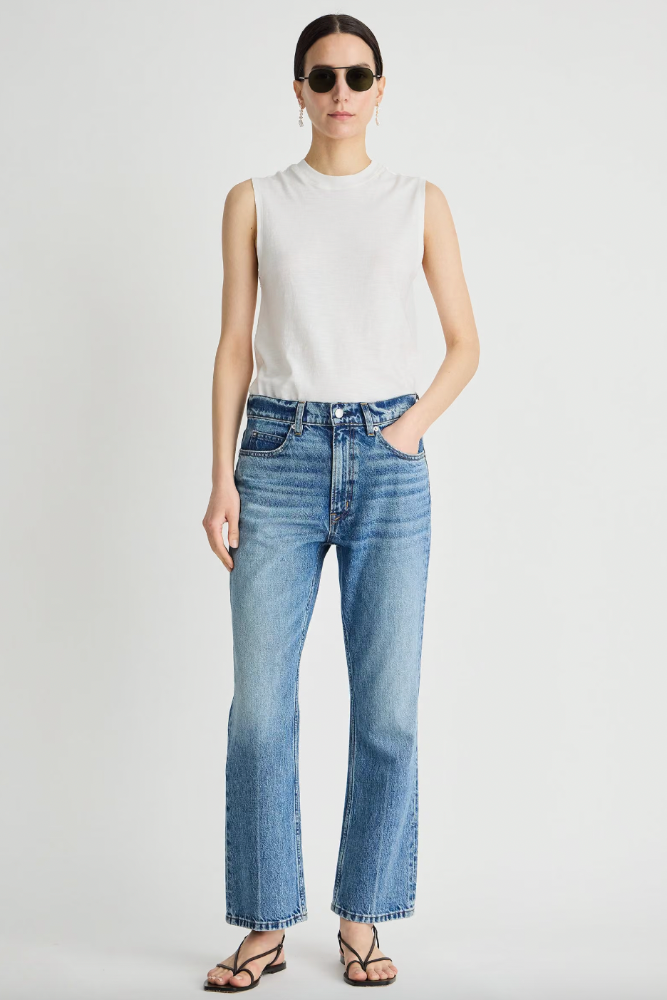 Rene Kick Flare Jean, Hermosa Wash