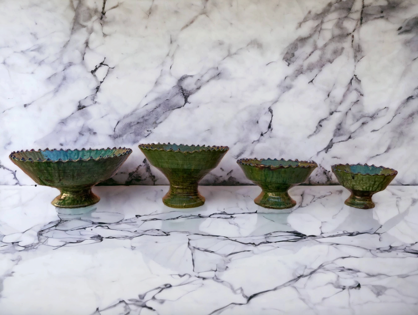 Fruit Bowl Tamegroute Green: Med