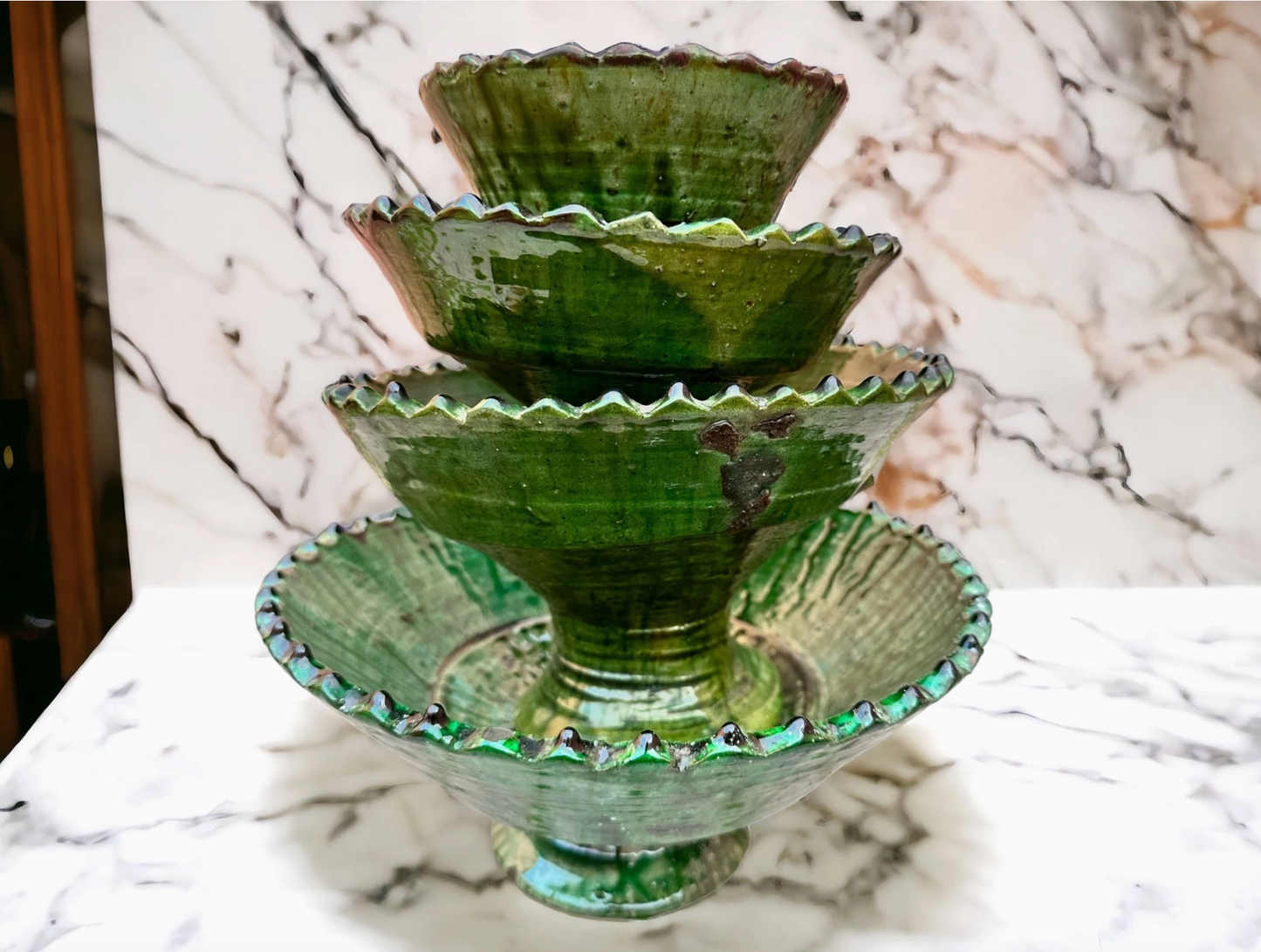 Fruit Bowl Tamegroute Green: Med