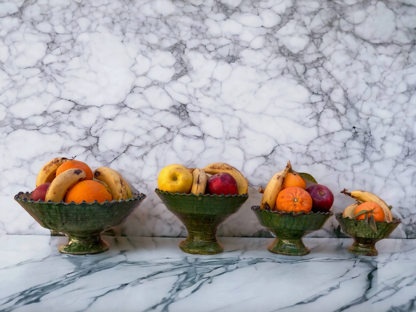 Fruit Bowl Tamegroute Green: Med