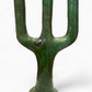 Moroccan Green Tamegroute Large 3-Branch Candlestick Holder