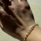 Frosted Pearl Bracelet: 7”