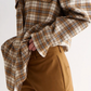 Big Shirt, Gold Plaid