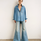 Essential Denim Shirt, Timeworn Indigo
