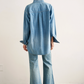 Essential Denim Shirt, Timeworn Indigo
