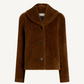 Marlie Wool Shawl Jacket, Ginger