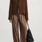 Marlie Wool Shawl Jacket, Ginger