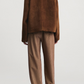 Marlie Wool Shawl Jacket, Ginger