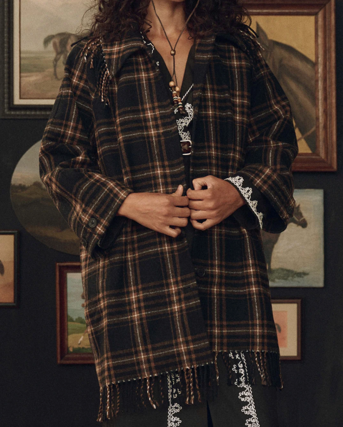 Fringe Coat
