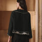 Embroidered Floral Peter Pan Collar Top