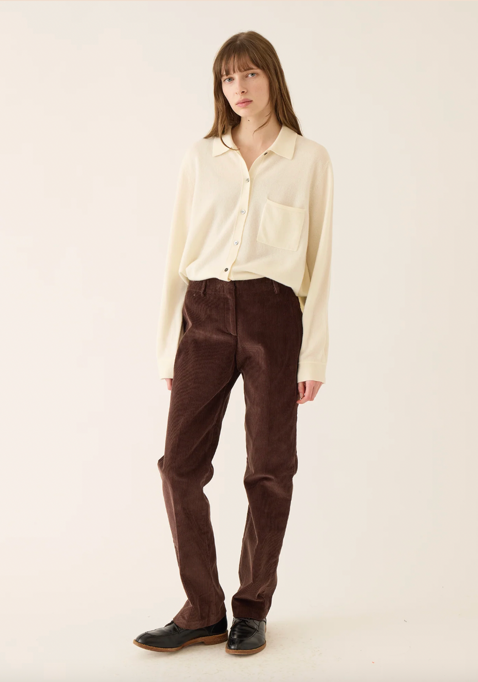 Wyna Shirt, Ivory