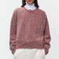 Speckled Crewneck Sweater, Malva