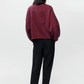 Speckled Crewneck Sweater, Beaujolais