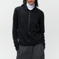 Silk & Wool Flecked Polo