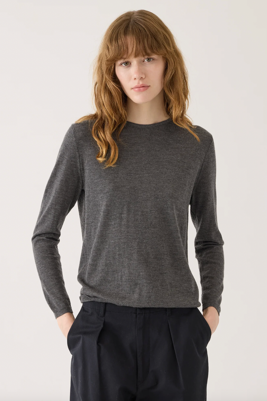 Maeve Sweater, Charcoal Heather