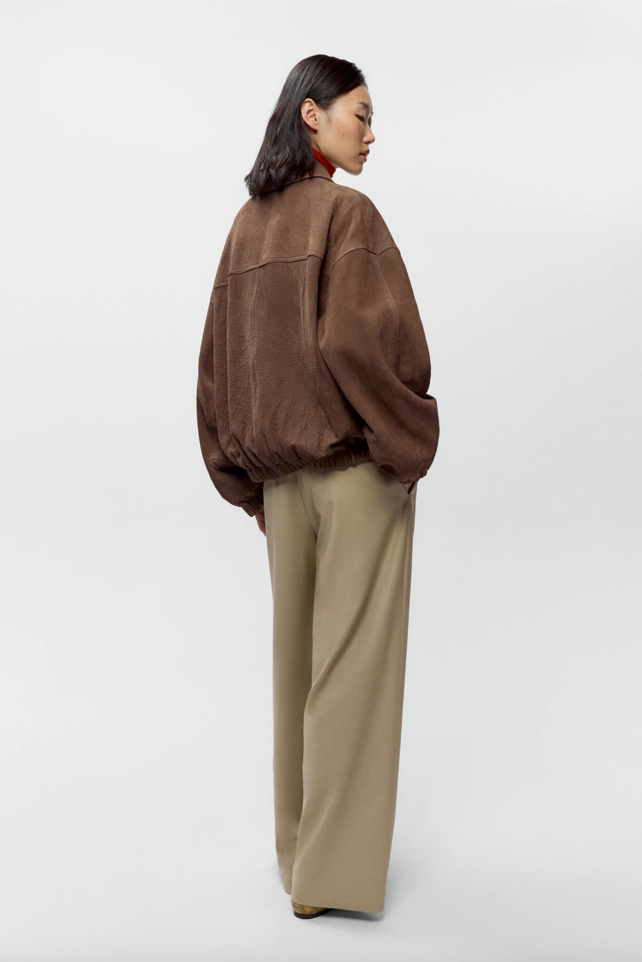 Nubuck Bomber Jacket