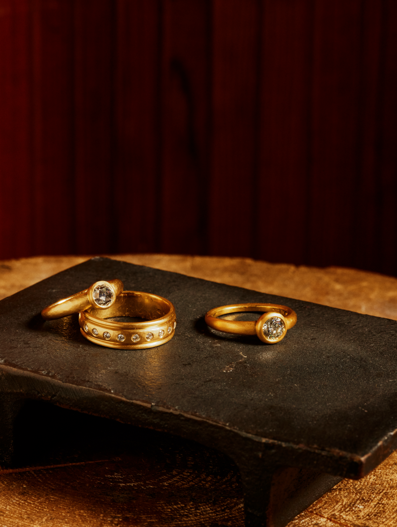 .72ct Diamond 22K Gold Ring