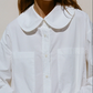 Hollis Oversized Button Down, Cream