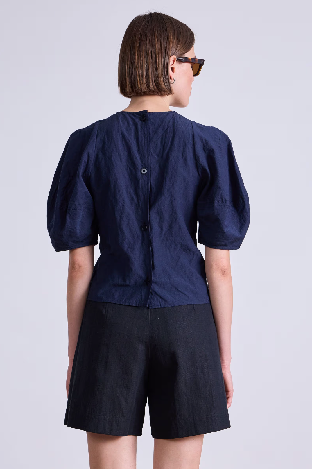 Lino Top, Navy