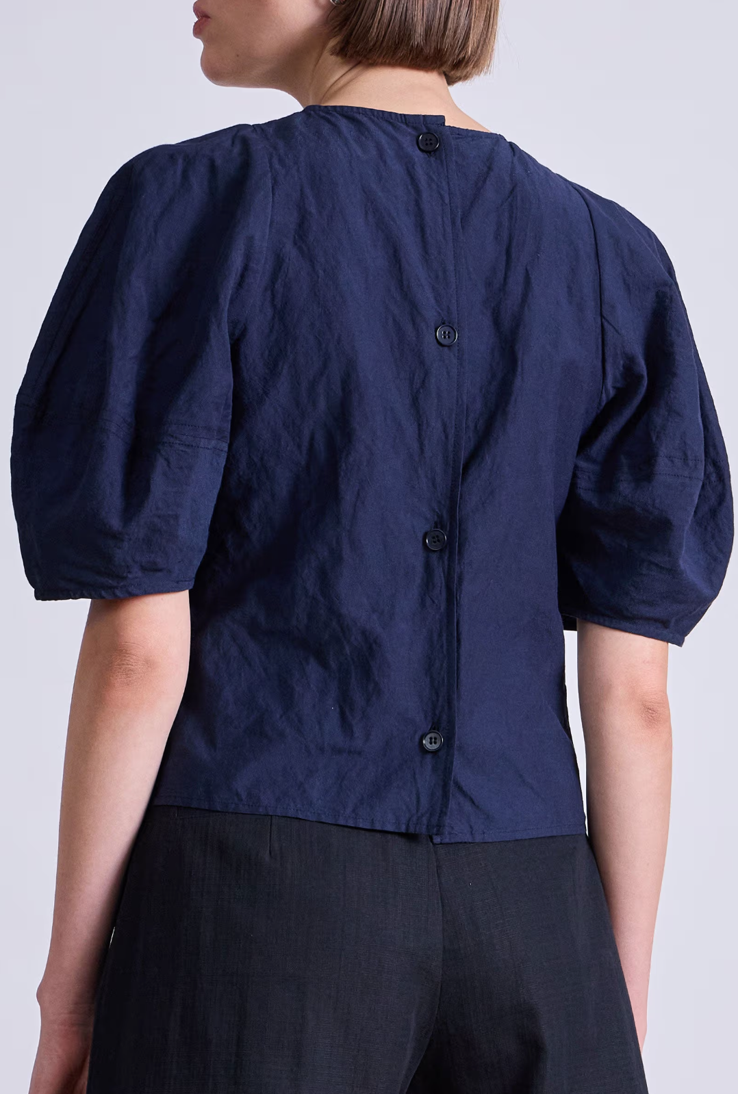 Lino Top, Navy