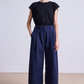 Cropped Cybil Trouser, Navy
