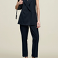 Deon Sleeveless Blazer, Navy