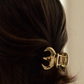 Metal Hair Claw Clip | Gold