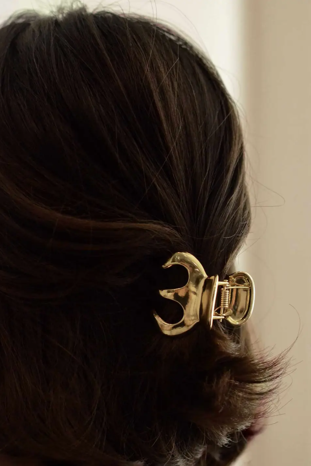 Metal Hair Claw Clip | Gold