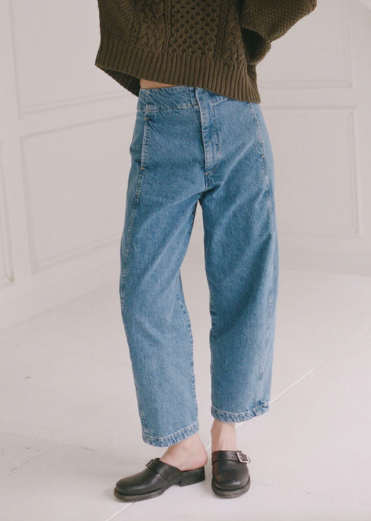 Lune Pant, Medium Blue