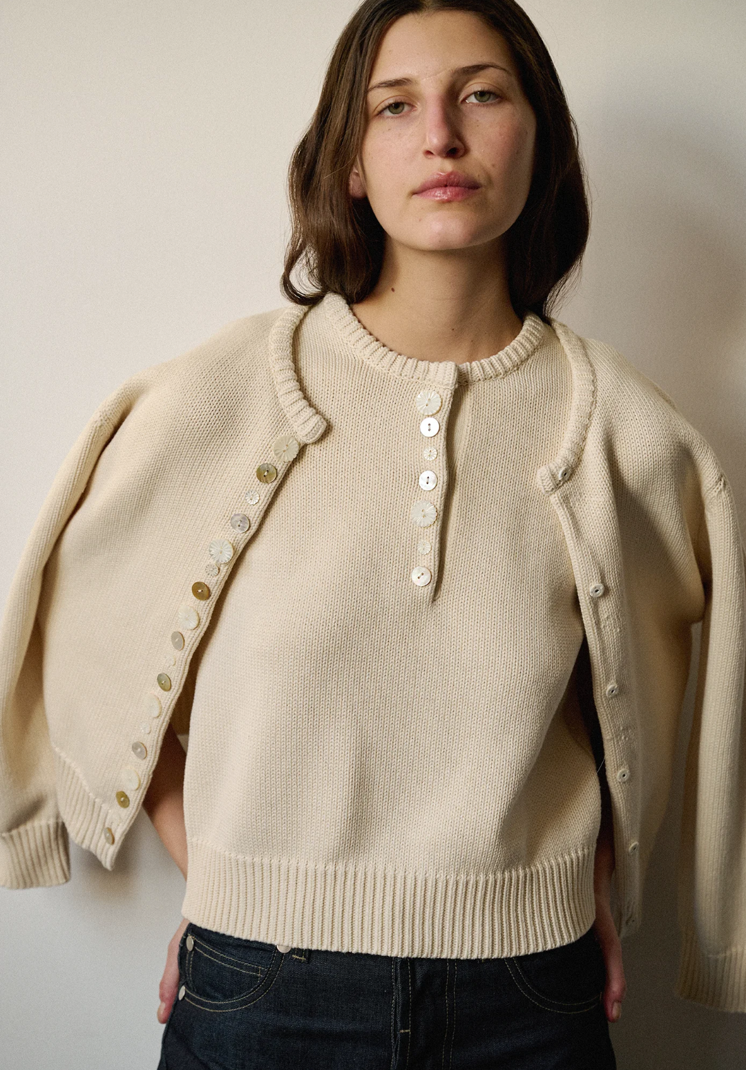 Soleil Cardigan, Natural