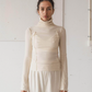 Omato Turtleneck, Off-white