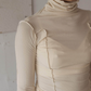 Omato Turtleneck, Off-white