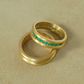 Doric Band with Emeralds