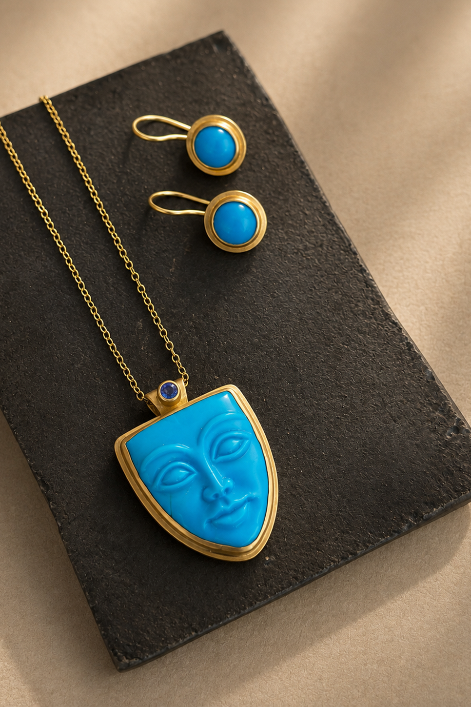 Superb Carved Sleeping Beauty Talisman