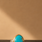 Small Campitos Turquoise Ring, Sterling Silver