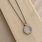 Wheel of Life Necklace, Sterling Silver