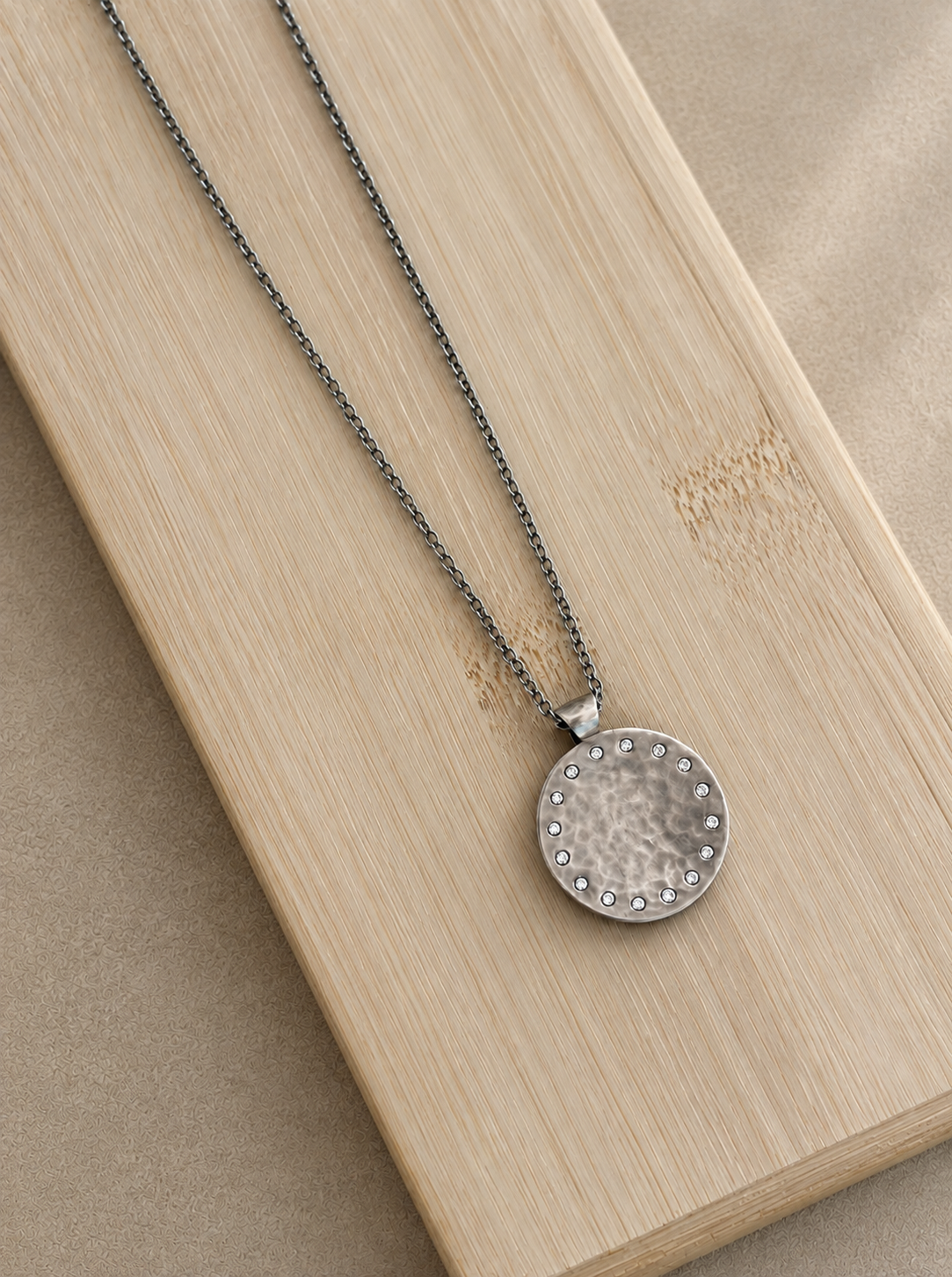 Wheel of Life Necklace, Sterling Silver
