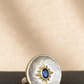 Ceylon Sapphire Ring, Sterling Silver