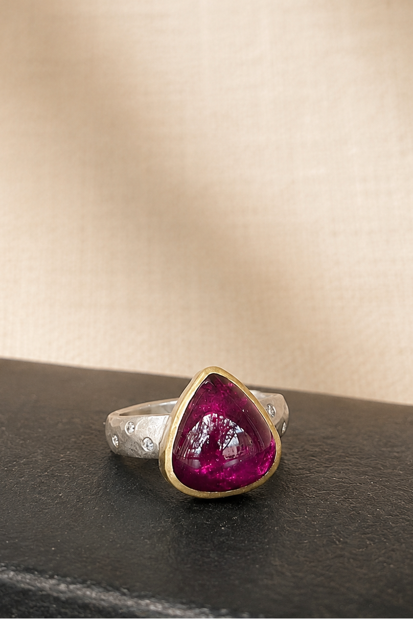 Antique Velvet Tourmaline Ring