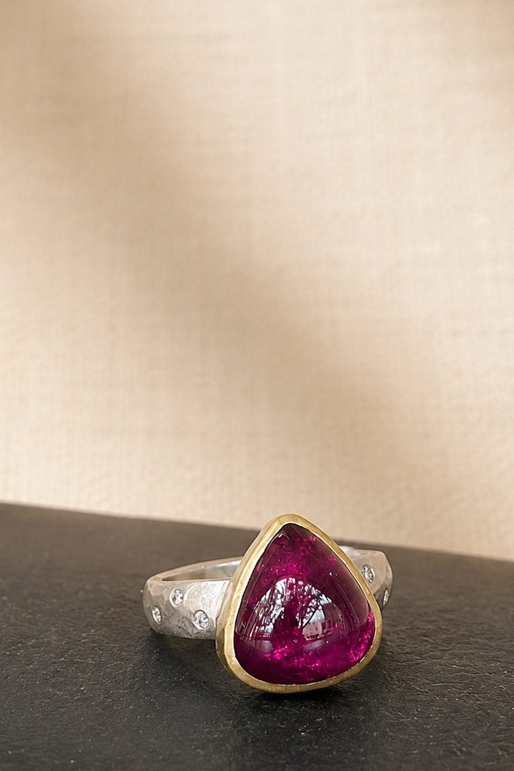 Antique Velvet Tourmaline Ring