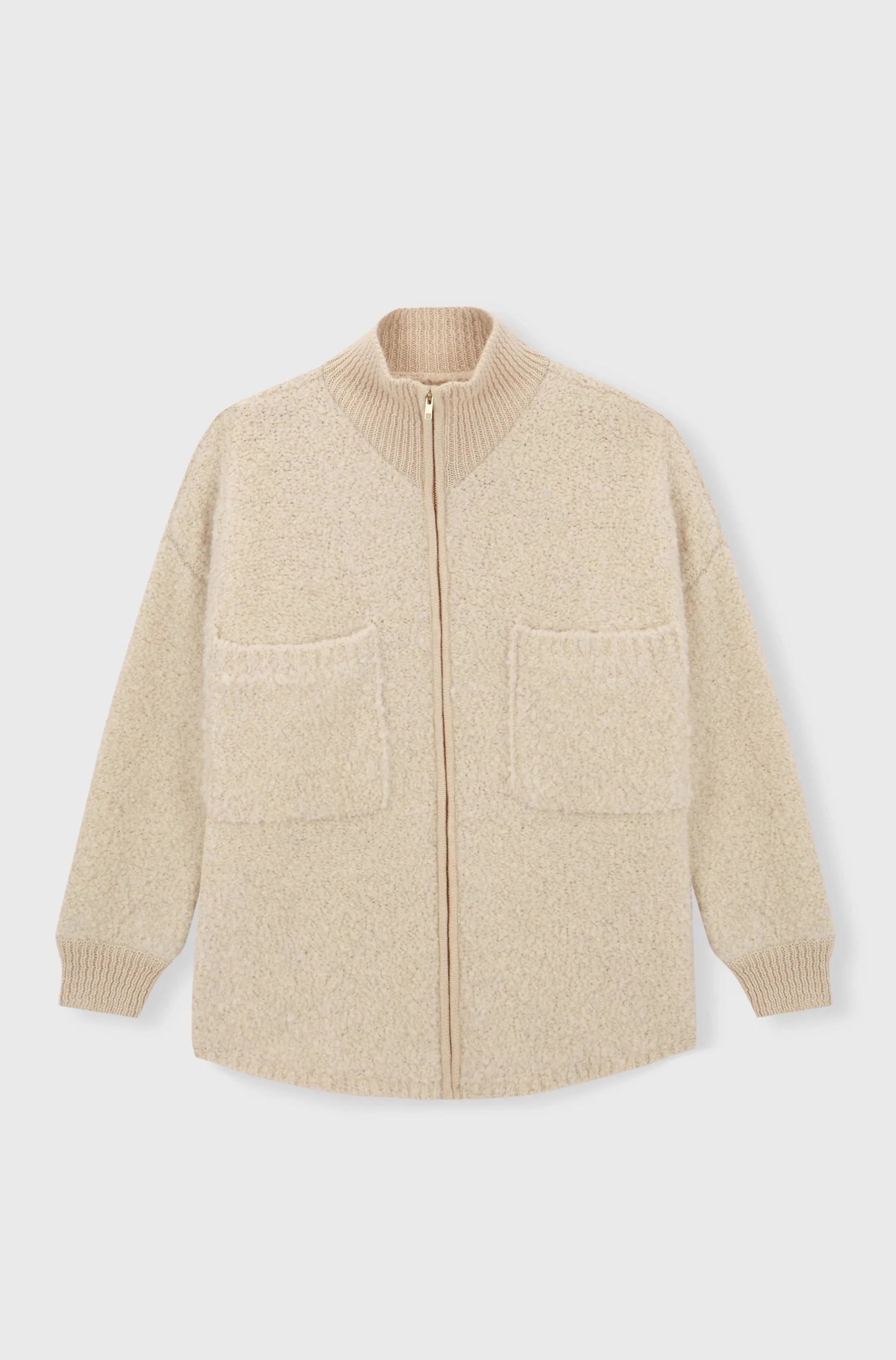 Wool & Mohair Jacket, Natural – SOTE | Spirit of the Earth Wool & Mohair Jacket, Natural – SOTE | Spirit of the Earth
