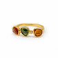 Fancy Sapphires & Diamond Ring